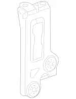 2315000331 - Radiator: Holder for Mercedes-Benz Image