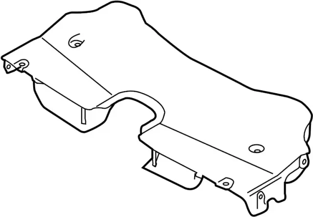 165541CB0B - Engine: Air Inlet Duct for INFINITI: FX35, FX37, FX50, QX70 Image