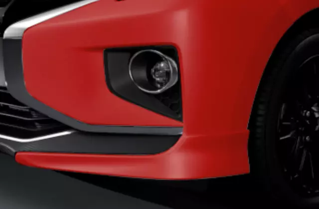 MZ331359 - Exterior: Front Air Dam, Red P19 for Mitsubishi: Mirage, Mirage G4 Image
