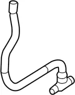 217445CA5A - Cooling System: Connector Hose for Infiniti Image