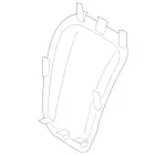 20591039028T14 - Body: Center Cover for Mercedes-Benz Image