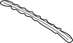 73242F6100 - Body: Roof Bow Reinforcement for Infiniti Image