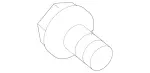 1181 - Electrical System: Hexalobular Screw for Mercedes-Benz Image