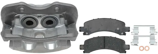 RC11886 - Brakes &amp; Brake Parts: Raybestos R-Line Reman Loaded Caliper &amp; Bracket Assy for Raybestos Brakes Image