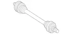 2033501302 - Rear Axle: Rear Axle Shaft for Mercedes-Benz Image