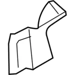 FL1Z7831004BA - Body: Upper Trim Panel for Ford: Expedition Image