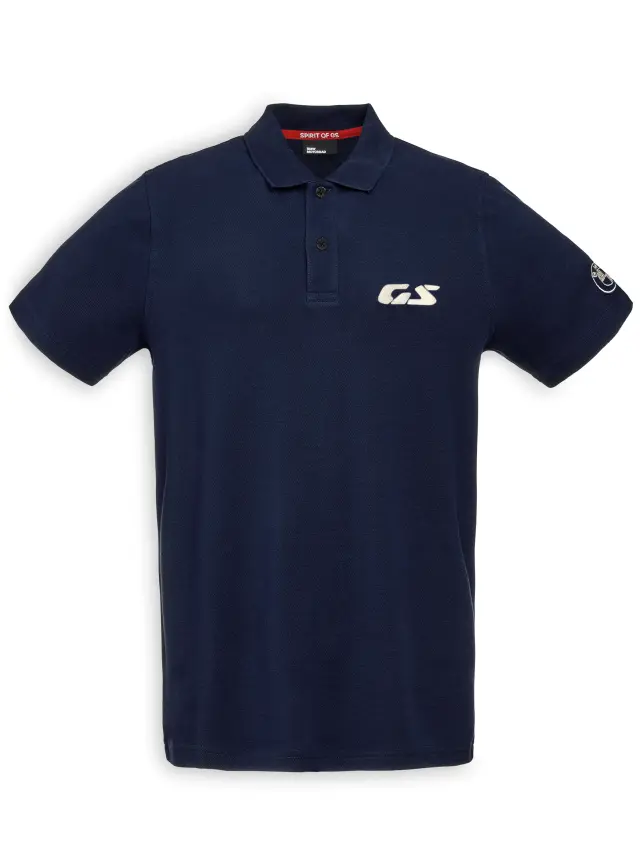 MENSGSPOLOSHIRTINDIGO - : Mens GS Polo shirt for BMW-Motorrad Image