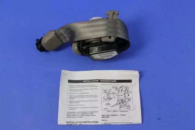 1st Rear Outer Seat Belt, Right - Mopar (SL661L5AA)