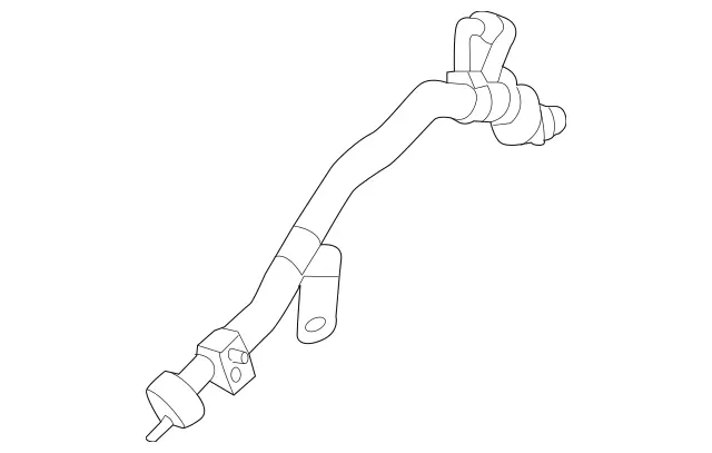 172830241564 - : Refrigerant Line for Mercedes-Benz: SLK55 AMG Image