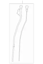 1330103900 - Engine: Guide Tube for Mercedes-Benz Image