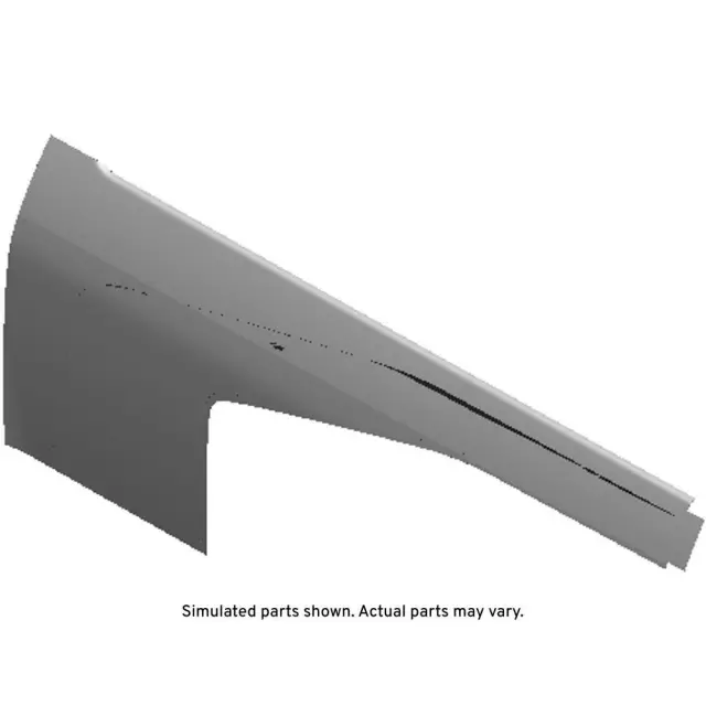 84052879 - : Black Front Driver Side Door Decal for GM Image