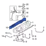 LK4Z9A032A - : Fuel Tank Shield for Ford: Transit-150, Transit-250, Transit-350, Transit-350 HD Image