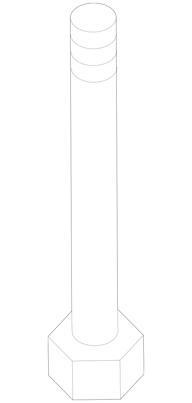 912010224 - Rear Axle: Cap Screw for Mercedes-Benz: 180C, C230, C240, C280, C32 AMG, C320, C350, C55 AMG, CLK350, CLK500, CLK55 AMG, CLK550, E430, SLC300, SLC43 AMG, SLK230, SLK250, SLK280, SLK300, SLK320, SLK350, SLK55 AMG Image image