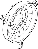92123AM600 - : Fan Guard for Infiniti Image