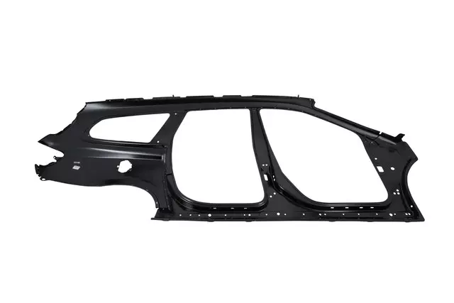 Driver Side Outer Body Side Panel with Reinforcement, Plate, and Brackets - GM (23452496)