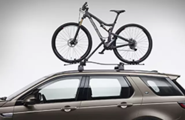 Roof Mounted Bike Carrier - Wheel Mounted - Land-Rover (VPLZR0186)