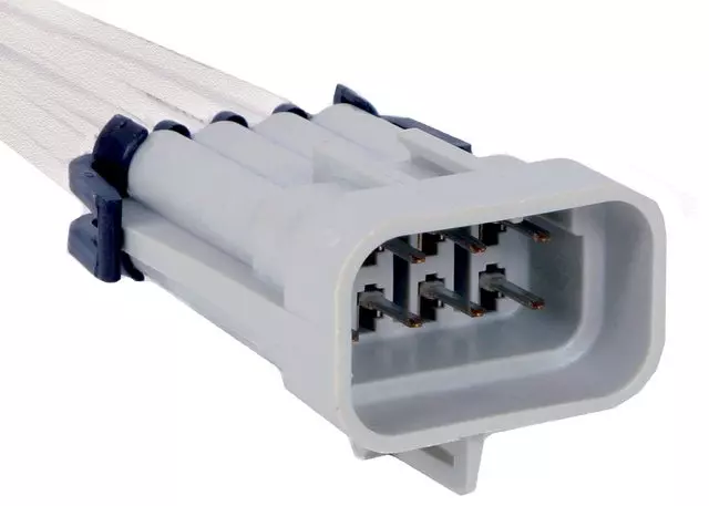 PT281 - Electrical, Lighting and Body: 7-Way Male Gray Multi-Purpose Pigtail for ACDelco Image