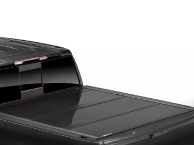 19431673 - : Standard Bed Tri-Fold Hard Tonneau Cover With for Chevrolet: Silverado 1500, Silverado 1500 LTD | GMC: Sierra 1500, Sierra 1500 Limited Image