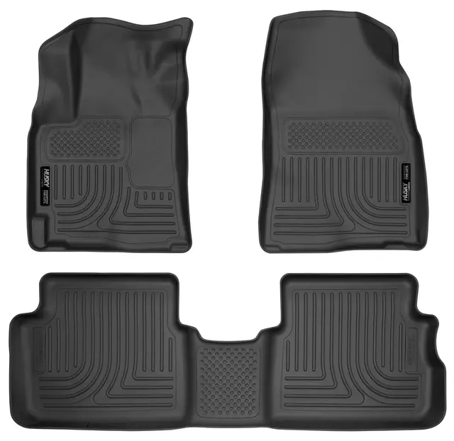 98531 - : Weatherbeater - Front &amp; 2nd Seat Floor Liners for Husky Liners Image
