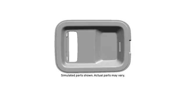 22913341 - : 2015-2020 GM Center Belt Assembly Bezel for Cadillac: Escalade ESV | Chevrolet: Suburban | GMC: Yukon XL Image