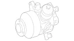 466100080 - : Power Steering Pump for Mercedes-Benz Image