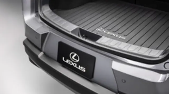 PT74776192 - : Rear Bumper Applique - Clear - Lexus Logo for Lexus Image