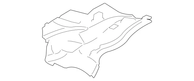 23068005397E94 - Body: Lower Cover for Mercedes-Benz Image