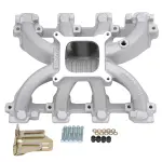 29087 - : Victor Jr. Small Block Chevy LS1 Carbureted Intake Manifold Only for Edelbrock Image