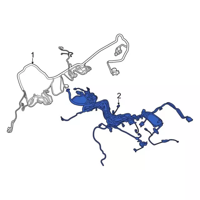 PC3Z12B637CA - Electrical: Engine Harness for Ford: F-250 Super Duty, F-350 Super Duty Image