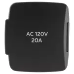 MU5Z19N236A - Body: Power Outlet for Ford: F-150, F-150 Lightning, F-250 Super Duty, F-350 Super Duty, F-450 Super Duty Image