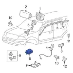 7L2Z14B321C - Electrical: Control Module for Ford: Explorer, Explorer Sport Trac | Mercury: Mountaineer Image