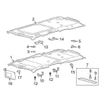 JL1Z7831458AP - : Handle Cover for Ford: Expedition Image