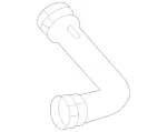 1675003100 - Radiator: Coolant Hose for Mercedes-Benz Image