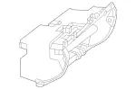 21268002919D53 - Body: Glove Box for Mercedes-Benz Image