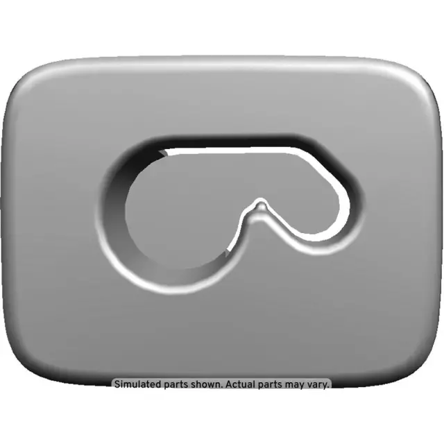 20907885 - : Shale Driver Side Cargo Net Bracket Trim Plate for Cadillac: SRX Image