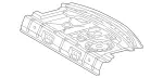 2096400660 - Body: Package Tray for Mercedes-Benz Image