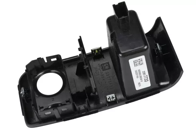 Black Carbon Metallic Driver Side Instrument Panel Center Trim Plate Applique - GM (22817733)