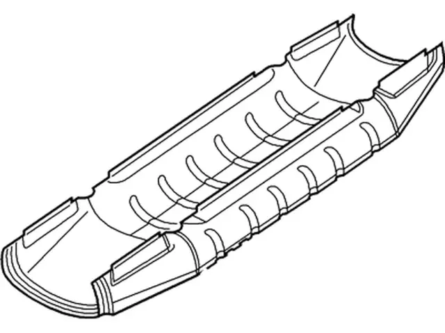YL8Z5E258AA - Exhaust: Lower Shield for Ford Image