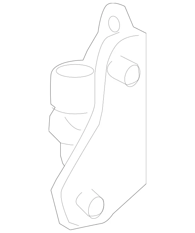 2517201337 - Body: Upper Hinge for Mercedes-Benz Image