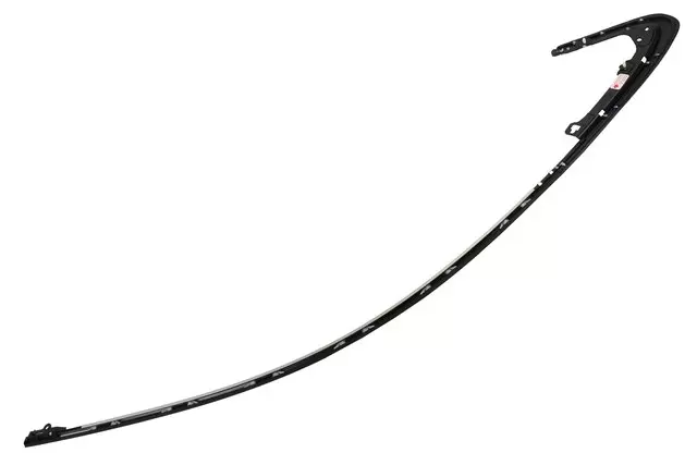 Bright Chrome Passenger Side Front Side Door Window Upper Reveal Molding - GM (23173662)