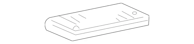 22084001278G88 - Body: Trim Cover for Mercedes-Benz Image