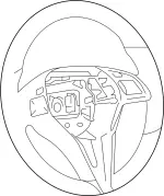 484305DH0A - : Steering Wheel for INFINITI: QX30 Image