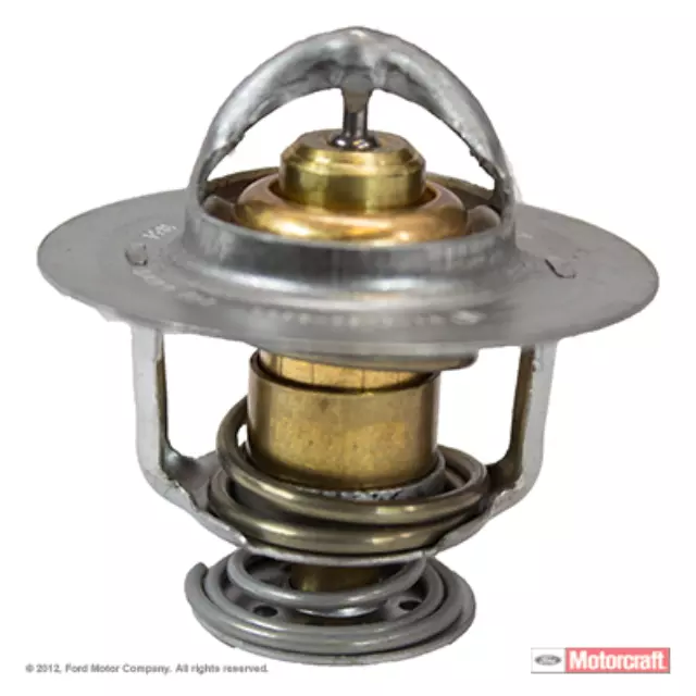 7C3Z8575B - Cooling System: Thermostat for Ford: E-350 Club Wagon, E-350 Econoline, E-350 Econoline Club Wagon, E-350 Super Duty, E-450 Econoline Super Duty, E-450 Super Duty, E-550 Econoline Super Duty, E-550 Super Duty, Econoline Super Duty, Excursion, F-250 Super Duty, F-350 Super Duty, F-450 Super Duty, F-550 Super Duty Image