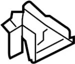 76343JL00A - Body: Rear Brace for Infiniti Image