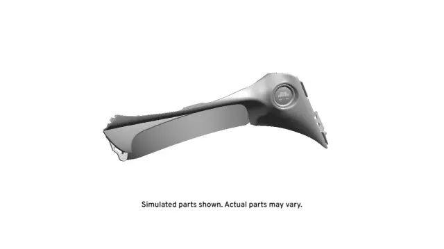 95409394 - : Piano Black Instrument Panel Center Trim Plate Applique for Chevrolet: Spark Image