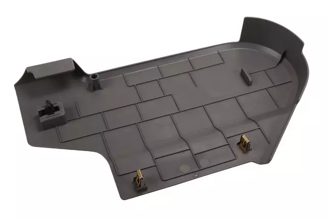 Dark Ash Gray Rear Passenger Side Seat Inner Hinge Finish Cover - GM (22967746)