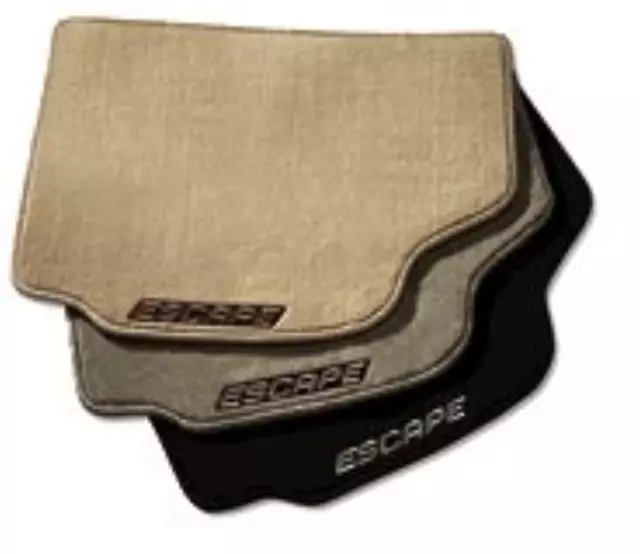 7L8Z7813300BA - Interior: Carpeted Floor Mats, Ebony for Ford: Escape Image