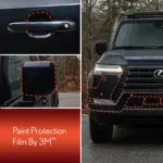 PT90760241 - Exterior: Paint Protection Film, Hood, Fender for Lexus: GX550 Image