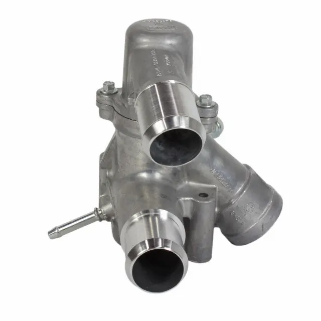 RH248 - Belts &amp; Cooling: Motorcraft™ Thermostat Housing for Ford: Edge, Explorer, Flex, Police Interceptor Sedan, Police Interceptor Utility, Taurus | Lincoln: Continental, MKS, MKT, MKX, MKZ Image