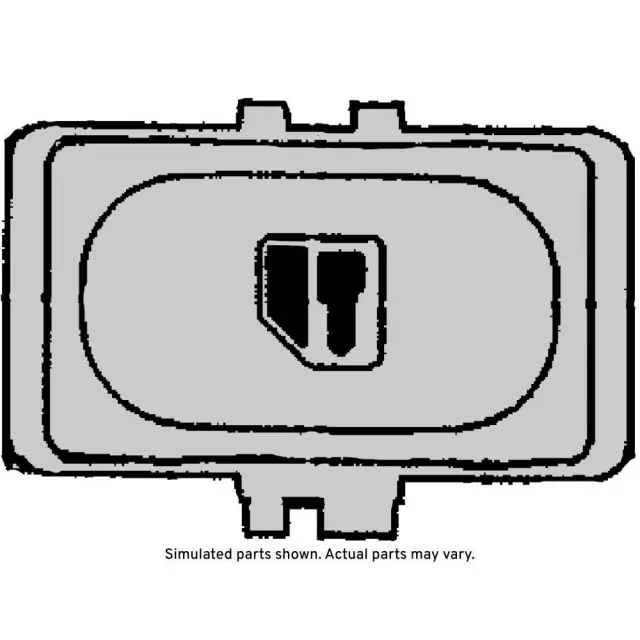 15047830 - : Lock Switch for Chevrolet: Express 1500, Express 2500, Express 3500 | GMC: Savana 1500, Savana 2500, Savana 3500 Image
